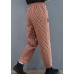 Chic red trousers Thin elastic waist thick Fashion Ideas women pants