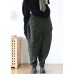 100% oversize green Jacquard Fabrics wide leg pants high waist