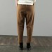 Simple women trousers Thin chocolate Fabrics pockets harem pants wild pants